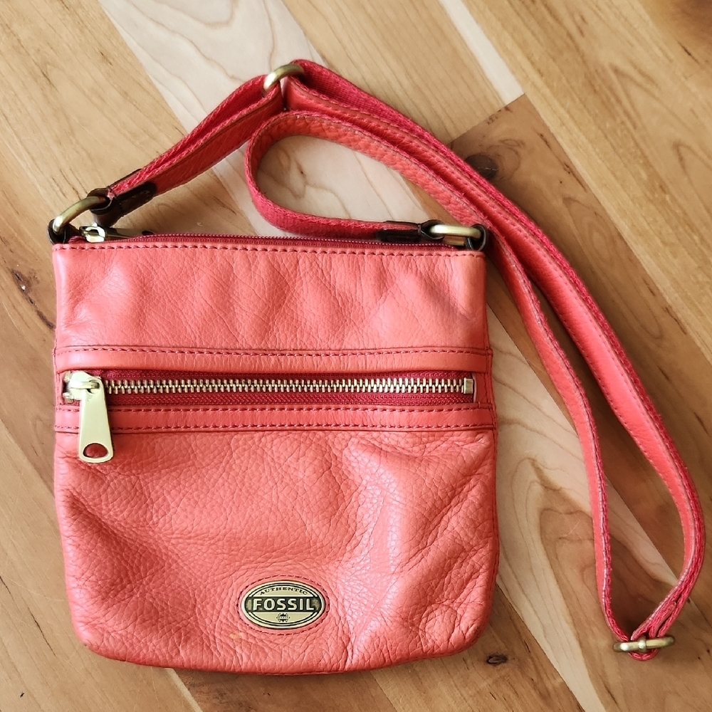 Fossil Coral Crossbody Bag